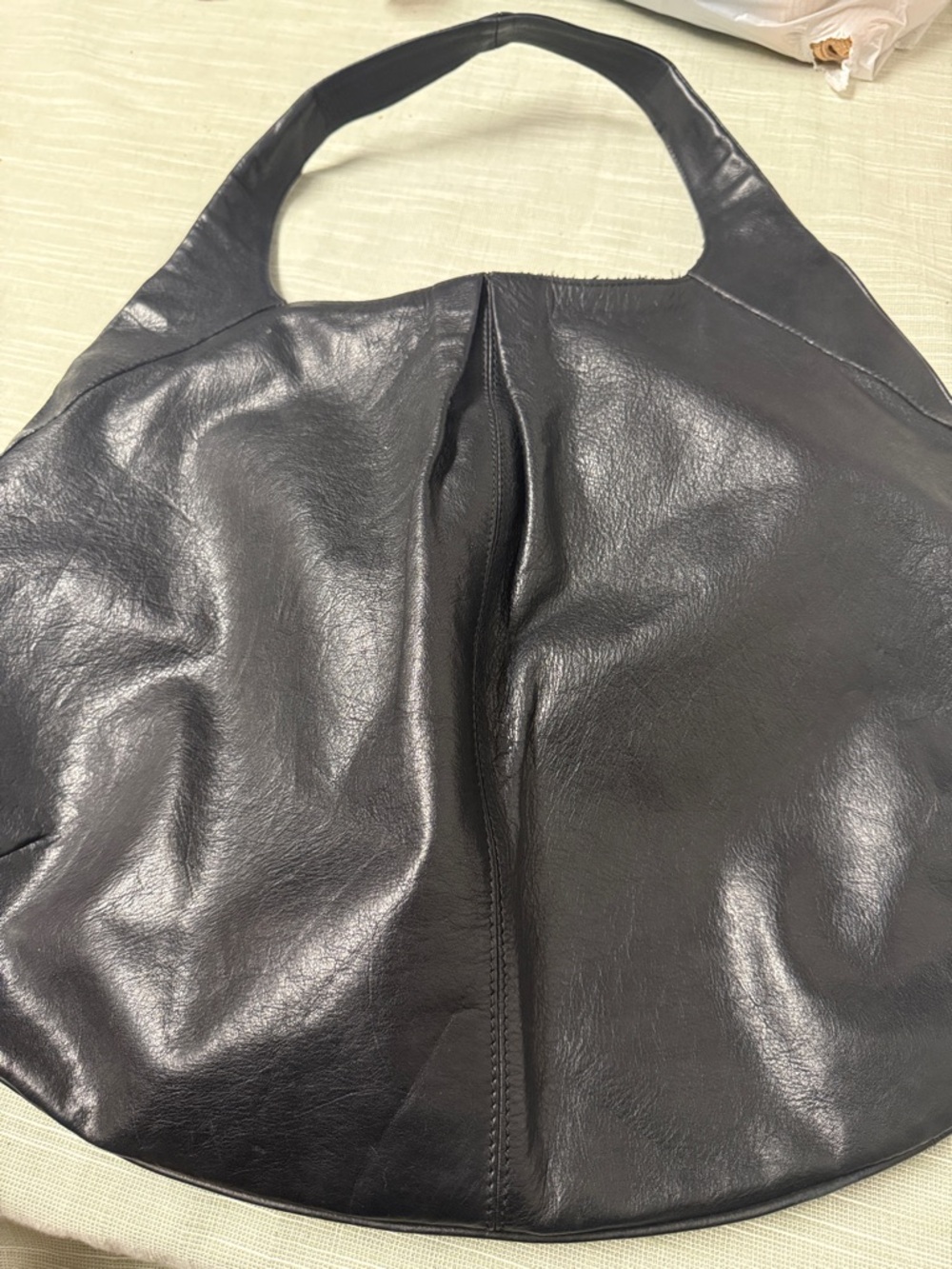 Nordstrom brand leather hobo bag - Picture 6 of 7